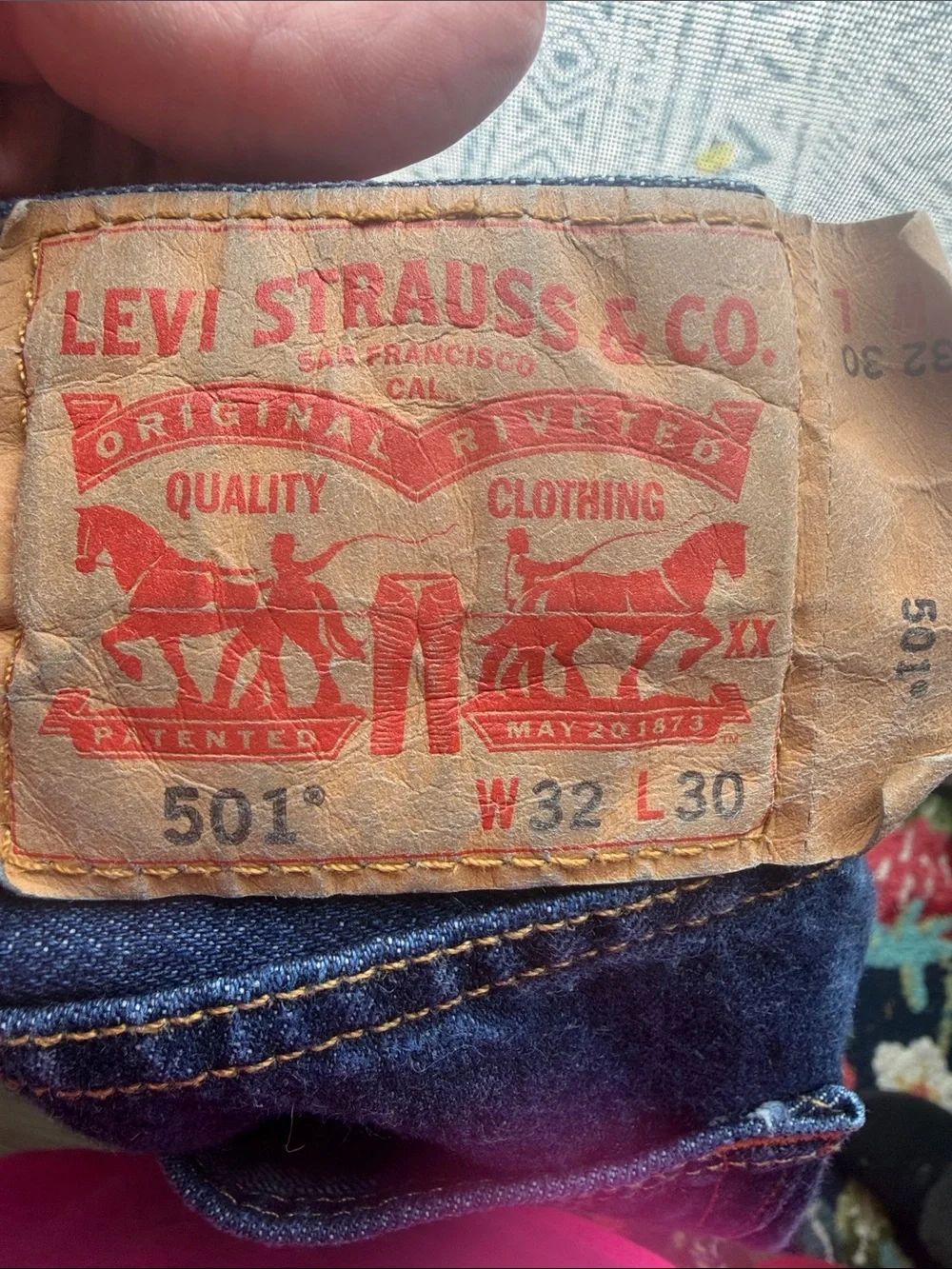 Levis classic straight